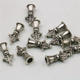 5PCS Copper DIY Lucky Beads Bell Tower Crafts 9x18mm