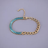 Adjustable Rainbow Zircon Tennis Bracelets for Women Wedding Jewelry