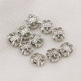 5PCS Longevity Lock Silver-plate Spacers for DIY Jewelry