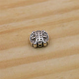 5PCS Longevity Lock Silver-plate Spacers for DIY Jewelry
