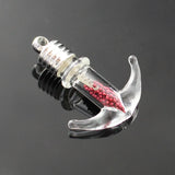 5PCS Anchor Name on Rice Glass Vial Pendant DIY Charms