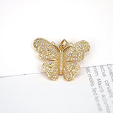 5PCS Butterfly Pendant Charms Cubic Zircon Charm Jewelry Making Supplies