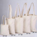 5PCS Canvas Bag Tote Bags Cotton Canvas Handbag