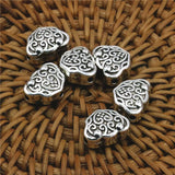 5PCS Lucky Lock Shape Copper Necklace Accessory 12x15mm