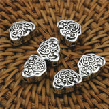 5PCS Lucky Lock Shape Copper Necklace Accessory 12x15mm