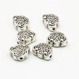 5PCS Lucky Lock Shape Copper Necklace Accessory 12x15mm
