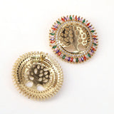 5PCS Dainty Tree of Life Necklace Round Pendant Women Girl Jewelry