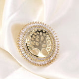 5PCS Dainty Tree of Life Necklace Round Pendant Women Girl Jewelry