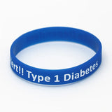 5PCS Diabetic Bracelets Medical Alert Type 1 Diabetes Insulin