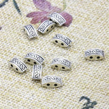 5PCS Double Hole Carved Lucky DIY Loose Finding Accessories Pendant