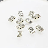 5PCS Double Hole Carved Lucky DIY Loose Finding Accessories Pendant