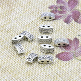 5PCS Double Hole Carved Lucky DIY Loose Finding Accessories Pendant