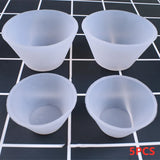5PCS Epoxy Dispensing Cup Silicone Mold DIY Jewelry Making Tools