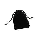 5PCS Flannel Jewelry Gift Bag Organza Pouches Drawstring Present Packaging