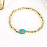 5PCS Boho Beaded Bracelets Set Colorful Women Jewelry