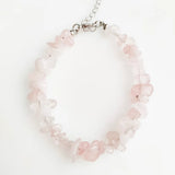 5PCS Natural Stone Bracelet Women Irregular Crushed Hand String Birthday Gift
