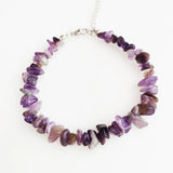5PCS Natural Stone Bracelet Women Irregular Crushed Hand String Birthday Gift