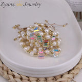 Evil Eye Bracelet Freshwater Pearl Jewelry for Women Bijoux Pulseras Femme