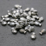 5PCS Alloy Fish Spacers Bead Metal Findings 6*9mm DIY Jewelry Making