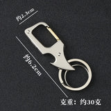 5PCS Men's Waist Hanging Bottle Opener Key Chain