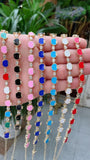 Gothic Evil Eye Enamel Chain CZ Bracelet for Women