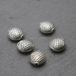 5PCS Metal Hardware Spacers for DIY Jewelry Making Findings Silver-plate