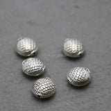 5PCS Metal Hardware Spacers for DIY Jewelry Making Findings Silver-plate