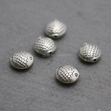 5PCS Metal Hardware Spacers for DIY Jewelry Making Findings Silver-plate