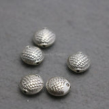 5PCS Metal Hardware Spacers for DIY Jewelry Making Findings Silver-plate