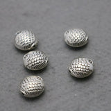 5PCS Metal Hardware Spacers for DIY Jewelry Making Findings Silver-plate