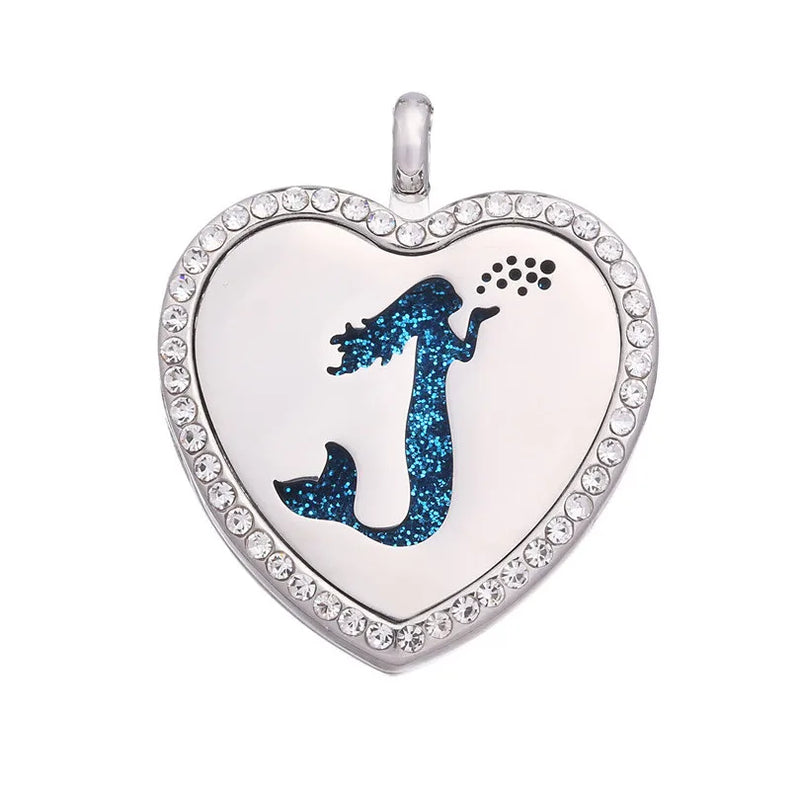 5PCS Heart Freshener Vent Oil Diffuser Perfume Aromatherapy Locket Ornament