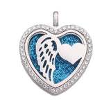 5PCS Heart Freshener Vent Oil Diffuser Perfume Aromatherapy Locket Ornament