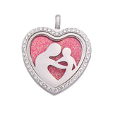5PCS Heart Freshener Vent Oil Diffuser Perfume Aromatherapy Locket Ornament