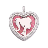5PCS Heart Freshener Vent Oil Diffuser Perfume Aromatherapy Locket Ornament