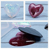 5PCS Heart Resin Mould Love Casting Molds Pendant DIY