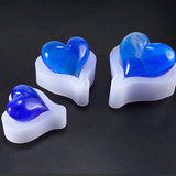5PCS Heart Resin Mould Love Casting Molds Pendant DIY