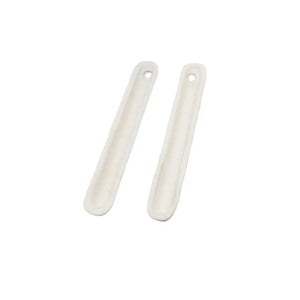 5PCS High Purity Quartz Crucible Alumina Ceramic Boat for Silver Melting