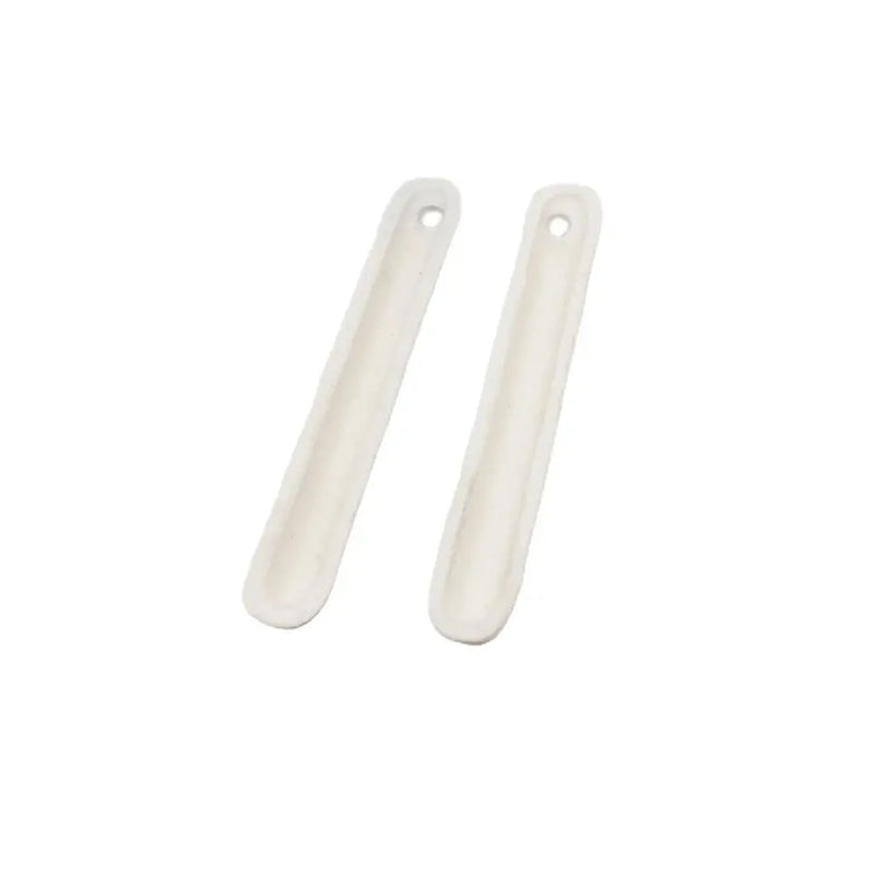 5PCS High Purity Quartz Crucible Alumina Ceramic Boat for Silver Melting