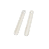 5PCS High Purity Quartz Crucible Alumina Ceramic Boat for Silver Melting