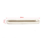 5PCS High Purity Quartz Crucible Alumina Ceramic Boat for Silver Melting