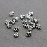 5PCS Chinese Knot Spacers Metal Fittings for Girl Accessory DIY 8*10mm Hardware