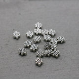 5PCS Chinese Knot Spacers Metal Fittings for Girl Accessory DIY 8*10mm Hardware