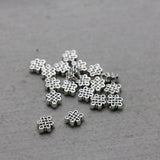 5PCS Chinese Knot Spacers Metal Fittings for Girl Accessory DIY 8*10mm Hardware