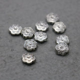 5PCS Hot Flowers Spacers Alloy Findings for Jewelry Making DIY 10mm