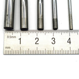 5PCS Tungsten Steel Agate Burnisher for Silver Jewellery Polishing