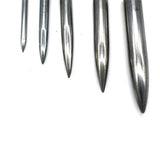 5PCS Tungsten Steel Agate Burnisher for Silver Jewellery Polishing