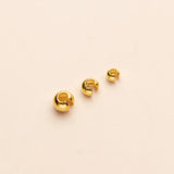 5PCS Sterling Silver Crimp&End Beads for DIY Jewelry