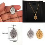 5PCS 10Style Stainless Steel Cross Charms Pendants DIY Jewelry Making Supplies