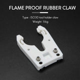 5PCS/Lot ISO30 Tool Holder Clamp Iron+ABS Proof Rubber Claw