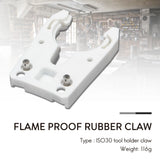 5PCS/Lot ISO30 Tool Holder Clamp Iron+ABS Proof Rubber Claw